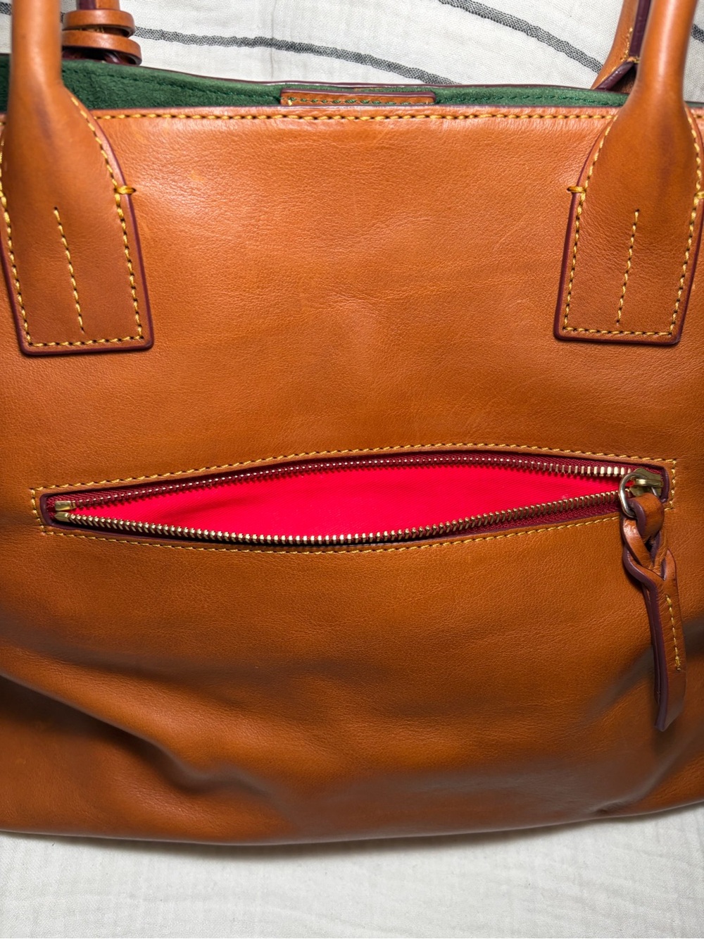 Dooney & Bourke Florentine Medium Russel Tote Bag - Picture 8 of 13